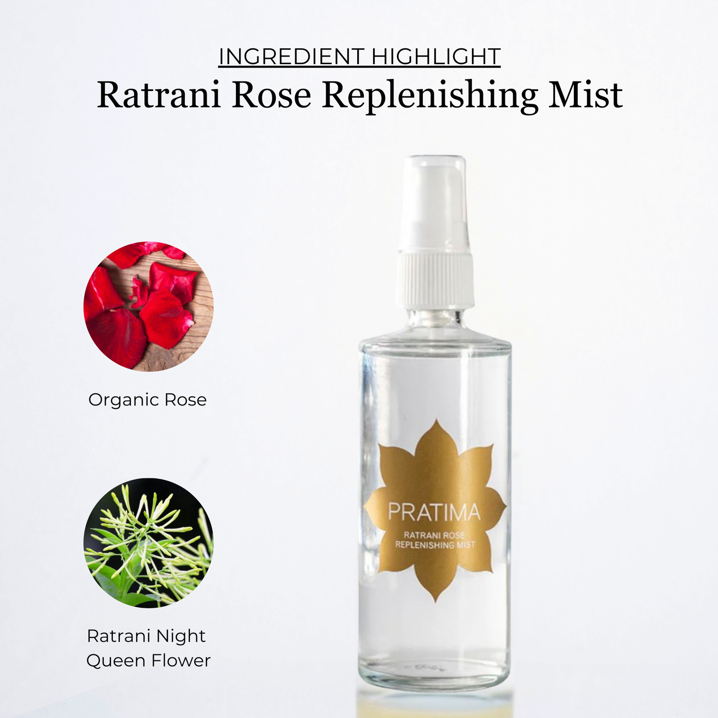 Ratrani Rose Replenishing Mist