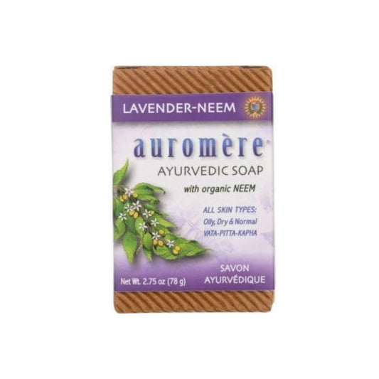Auromère Lavender-Neem Ayurvedic Soap